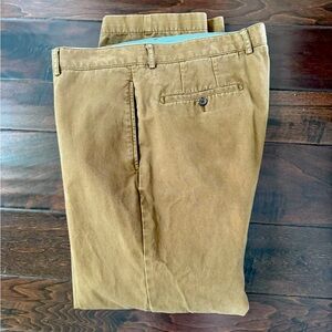 Daniel Cremieux Men's Whiskey 🥃 Colored Norfolk Pants 100% Cotton Stylish Color